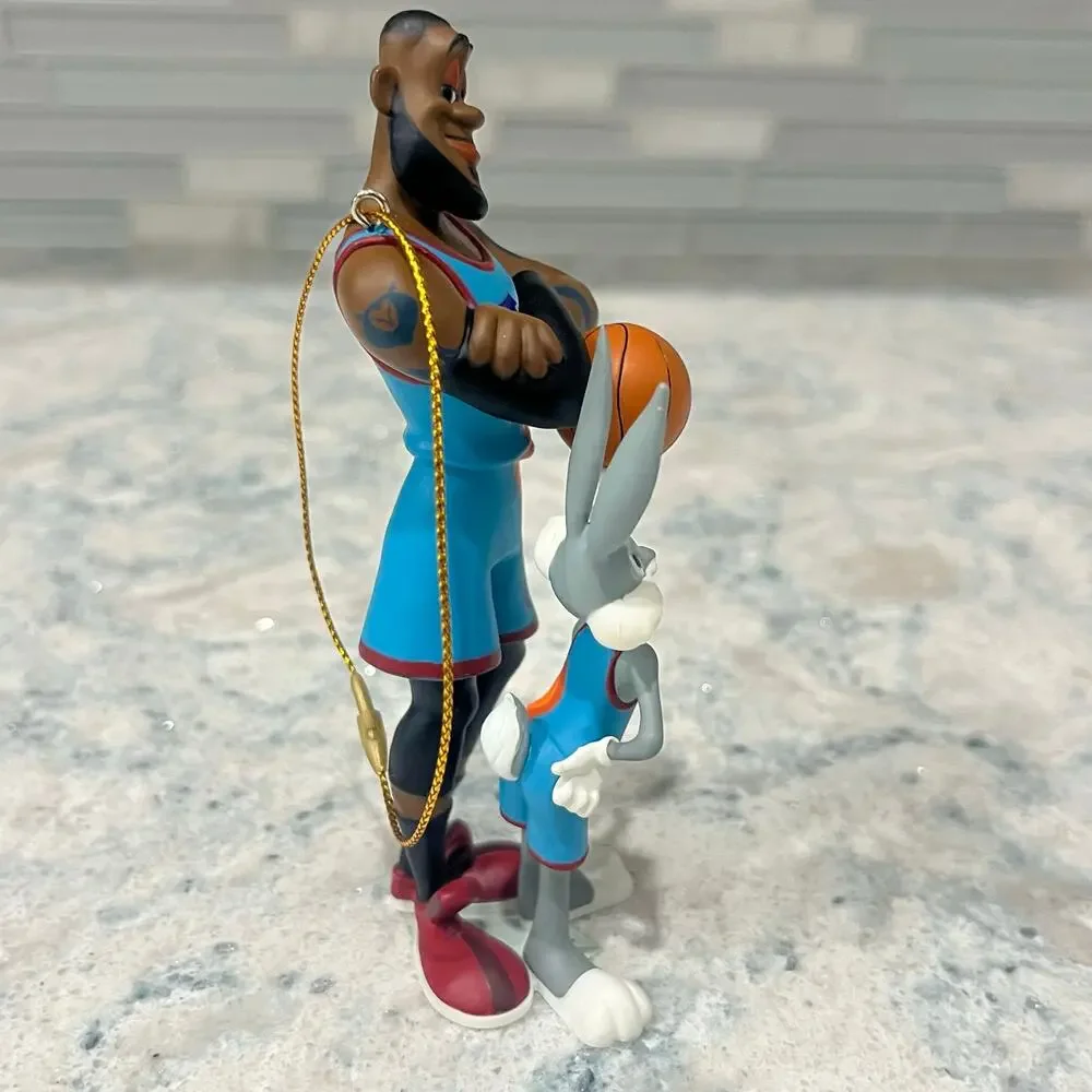 Hallmark Space Jam A New Legacy Lebron James & Bugs Bunny Christmas Ornament